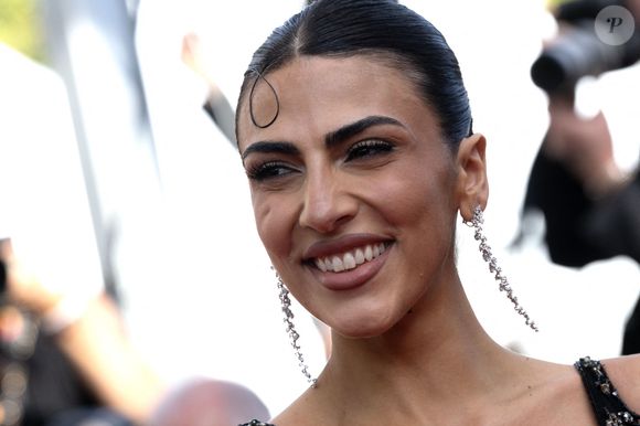 Giulia Salemi - Montée des marches du film " La bola negra " lors du 79ème Festival International du Film de Cannes, le 21 mai 2026. © Olivier Borde / Bestimage