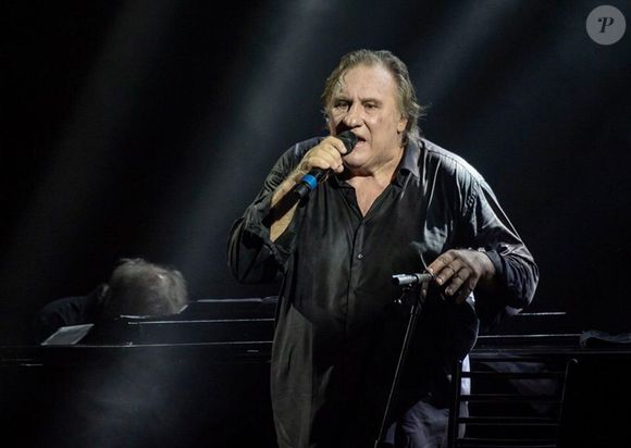 Gérard Depardieu s'est produit sur la scène du "Beiteddine Festival" dans le district du Chouf au Liban, le samedi 20 juillet 2019. Nabil Ismail / Bestimage