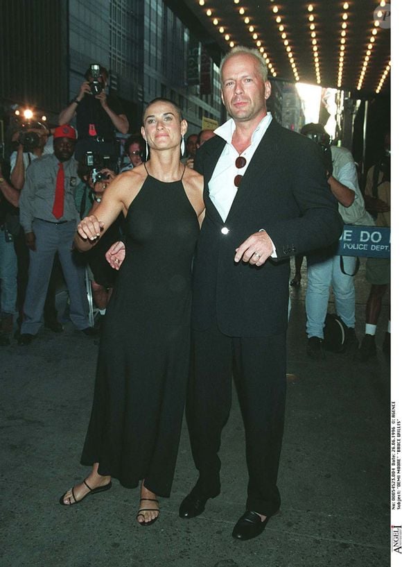 Demi Moore et Bruce Willis à New York (archive)
