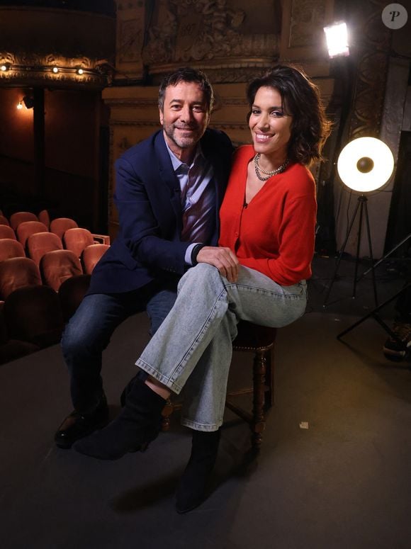 Et cette cause, Laurie Cholewa la connait malheureusement bien.

Exclusif - Laurie Cholewa lors de l'enregistrement de l'émission "Olympiascope" au théâtre Antoine, présentée par Bernard Montiel et diffusée le 6 avril 2025, à Paris, le 18 février 2025. 
© Denis Guigenbourg / Bestimage