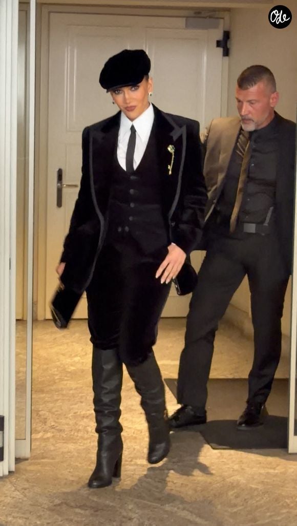 Jennifer Lopez à la sortie de l'hôtel "Palazzo Parigi" lors de la Fashion Week de Milan (MLFW), le 26 septembre 2026.
© Gedeon Taieb/Bestimage