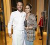 Très heureux, il a expliqué qu’il leur restait simplement à trouver “la date et le moment”.

Exclusif - Norbert Tarayre et sa compagne Abi lors de l'inauguration du Restaurant & Bar 19.20 by Norbert Tarayre à l'hôtel Prince de Galles à Paris le 10 octobre 2023. Photo par Pierre Perusseau / Coadic Guirec / Bestimage