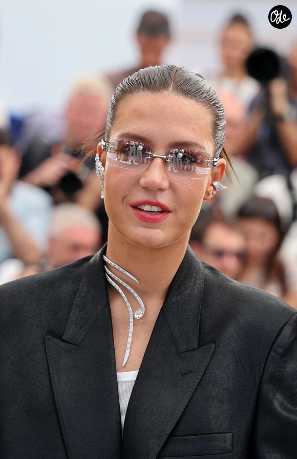 Adèle Exarchopoulos au photocall du film "Mariage Au Goût D'Orange" (Orange-Flavoured Wedding) lors du 79ème Festival International du Film de Cannes, France, le 20 mai 2026. © Jacovides-Moreau/Bestimage