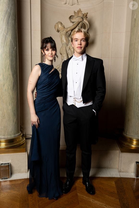 Exclusif - Eirini Zarifi ( robe Deborah Milner ), Antonius Meijer - Répétitions pour le Bal 2025 des débutantes à l’hôtel Shangri-La Paris le 29 novembre 2025. Le Bal / Moreau / Borde / Bestimage