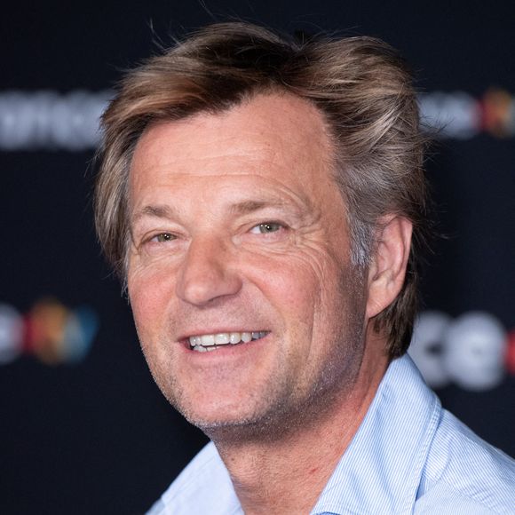 Laurent Delahousse assiste a la Conference de Presse de rentree de France Televisions a Paris, France le 11 Juillet 2023. Photo par Aurore Marechal/ABACAPRESS.COM