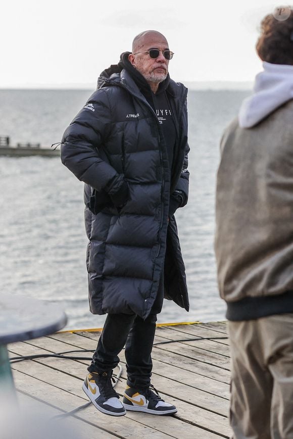 Le chanteur français Pascal Obispo participera au Téléthon 2022 au Cap Ferret, dans le sud-ouest de la France, le 03 décembre 2022. Il participera à une marche solidaire et donnera un concert sur la plage en fin de journée. Photo by Thibaud Moritz /ABACAPRESS.COM