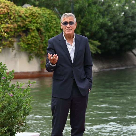 George Clooney durant la 82e édition du Festival international du film de Venise (La Mostra, ndlr) le mercredi 27 août 2025 en Italie. 
© Manuele Mangiarotti/IPA via ZUMA Press / Bestimage)