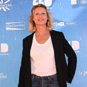 Alexandra Lamy - Photocall de la première édition du Festival du Film de Demain au Ciné Lumière à Vierzon. Le 3 juin 2022
© Coadic Guirec / Bestimage