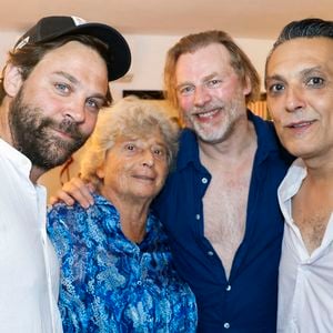 Arthur Jugnot, Jacqueline Franjou, François Feroleto, Olivier Sitruk - Représentation de la pièce "Dolores" avec O. Sitruk lors des Nuits Classiques du festival de Ramatuelle le 4 aout 2026. © Cyril Bruneau/Festival de Ramatuelle/Bestimage No Web - Belgique et Suisse | 00765240
