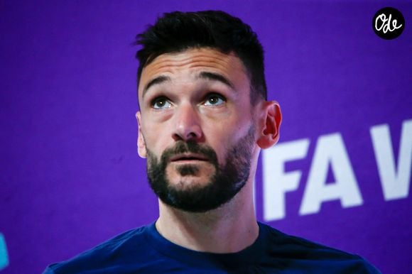 Hugo Lloris en conférence de presse lors de la Coupe du Monde 2022 au Qatar (FIFA World Cup Qatar 2022), le 13 décembre 2022.
© William Volcov/Zuma Press/Bestimage