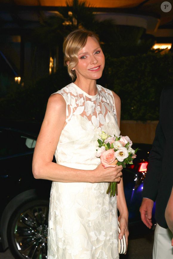 Le princesse Charlène de Monaco lors du 19ème trou de golf de la "Princess of Monaco Cup 2025" dans les Jardins des Boulingrins, Place du Casino à Monaco le 16 septembre 2025.

© Claudia Albuquerque / Bestimage