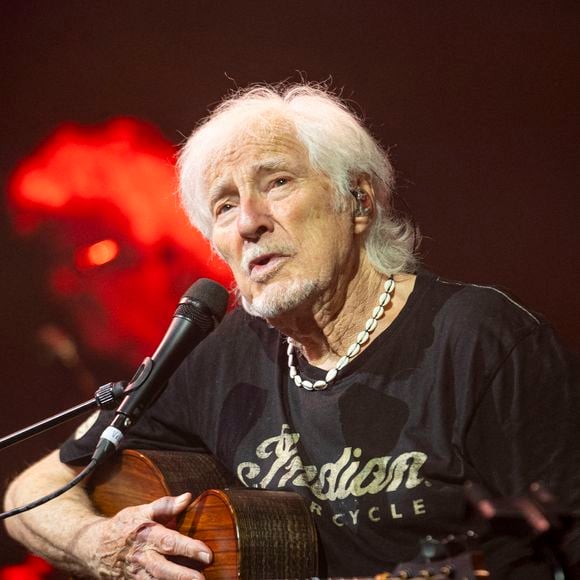 Exclusif - Hugues Aufray en concert au Zenith de Rouen le 27 juin 2026. © Pierre Perusseau/Bestimage