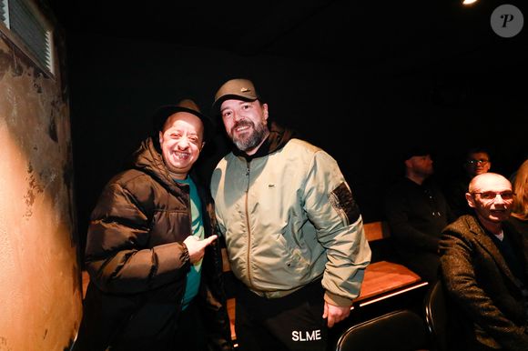 Exclusif - Booder, Alban Ivanov -  Le célèbre humoriste Gad Elmaleh a inauguré lundi 3 février 2025 Le Vig’s, un tout nouveau Comedy Club situé sur le Vieux-Port de Marseille.
© Franz Chavaroche / Bestimage