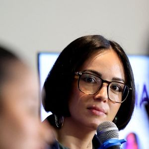 Une agence fondée par Agathe Auproux.
Agathe Auproux - G.Attal lance sa fondation "Faire Face", contre le harcèlement scolaire, au Philanthro-Lab à Paris, le 6 novembre 2024. © Dominique Jacovides / Bestimage