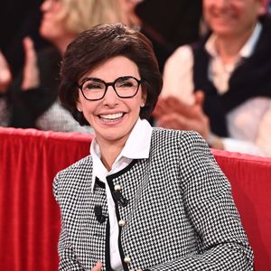 Exclusif - Rachida Dati - Enregistrement de l'émission Vivement dimanche, le 4 mars 2025, présentée par Michel Drucker au studio Rive Gauche à Paris, diffusée le 16 mars sur France 3. 
© Guillaume Gaffiot / Bestimge