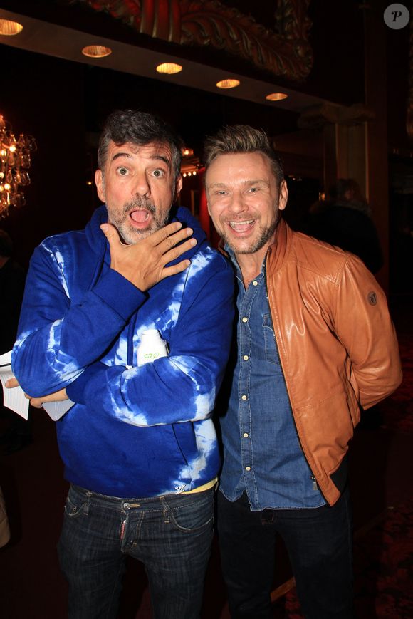 Stéphane Plaza et Jeanfi Janssens - Personnalités au spectacle de A.Kavanagh "Happy" au Casino de Paris, après 5 ans d'absence. Le 21 octobre 2022
© Baldini / Bestimage