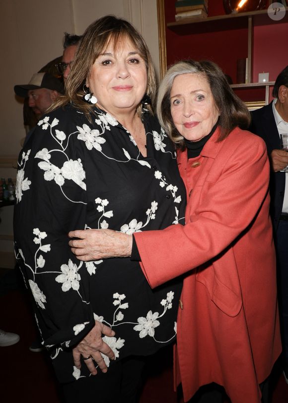Exclusif -  Michèle Bernier et Françoise Fabian - 50ème de la pièce "Lyly" avec M. Bernier et F. Perrin au théâtre de Paris le 27 mars 2025. © Coadic Guirec/Bestimage