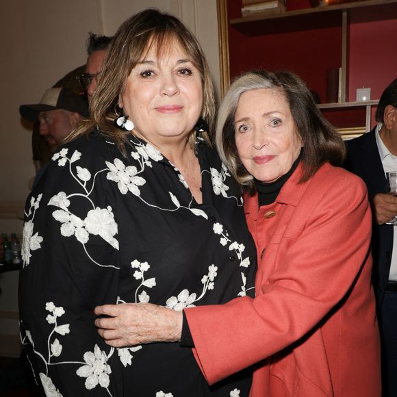 Exclusif -  Michèle Bernier et Françoise Fabian - 50ème de la pièce "Lyly" avec M. Bernier et F. Perrin au théâtre de Paris le 27 mars 2025. © Coadic Guirec/Bestimage