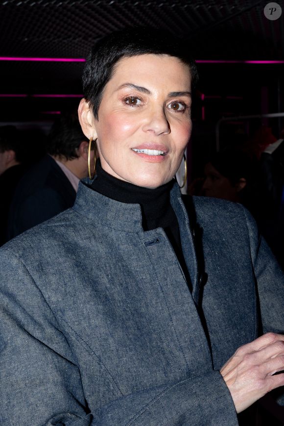 Cristina cordula lors de la soirée de lancement de l'émission "Cousu main" présentée par C.Cordula et diffusée sur RMC Life.
Péniche Fluctuart à Paris le 31 mars 2026.

© Tiphaine Lebely / Bestimage