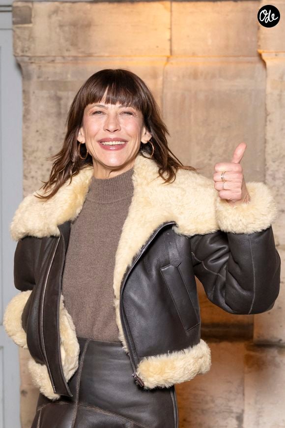 Sophie Marceau au défilé Jacquemus Homme Automne-Hiver 2026-2027, le 25 janvier 2026. Photo : Eliot Blondet/ABACAPRESS.COM