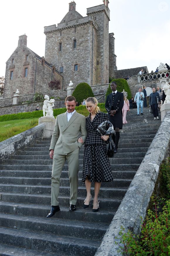 Pierre Casiraghi et sa femme Beatrice Borromeo - People au défilé de mode "Dior Croisière 2025" à Perthshire en Ecosse. Le 3 juin 2024
© Tony Nicoletti / MirrorPix / Bestimage