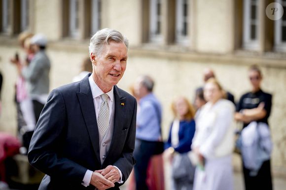 Henri de Luxembourg assiste à la messe à la cathédrale Notre-Dame de Luxembourg dans le cadre des célébrations de la Fête nationale 2025 et du 25e anniversaire du règne du Grand-Duc Henri au Luxembourg. ©  Dana Press / Bestimage