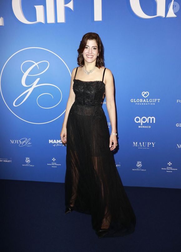 Nathalie Rayes - Photocall du Global Gift Gala Paris à l'hôtel Four Seasons George V à Paris le 8 novembre 2025. © Marc Ausset-Lacroix/Bestimage