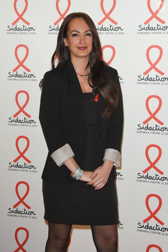 Alexandra Blanc - Soirée de présentation de la prochaine édition du Sidaction 2018 au musée du Quai Branly - Jacques Chirac à Paris, France, le 5 mars 2018. © Coadic Guirec/Bestimùage