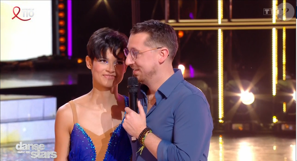 Cette célébrité de "Danse avec les stars" était secrètement en couple depuis un an et demi, sa moitié se dévoile en direct, capture d'écran TF1