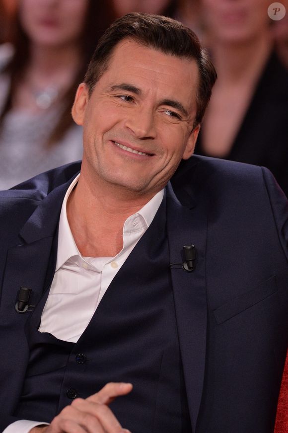Olivier Minne lors de l'enregistrement de Vivement Dimanche, Paris, France, le 15 décembre 2015. ©Colin Max/ABACA