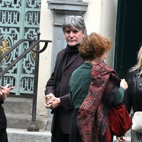 Exclusif - Tex lors de l'hommage à Pierre Deny au théâtre du Gymnase Marie Bell à Paris, France, le 3 juin 2026. © Bestimage