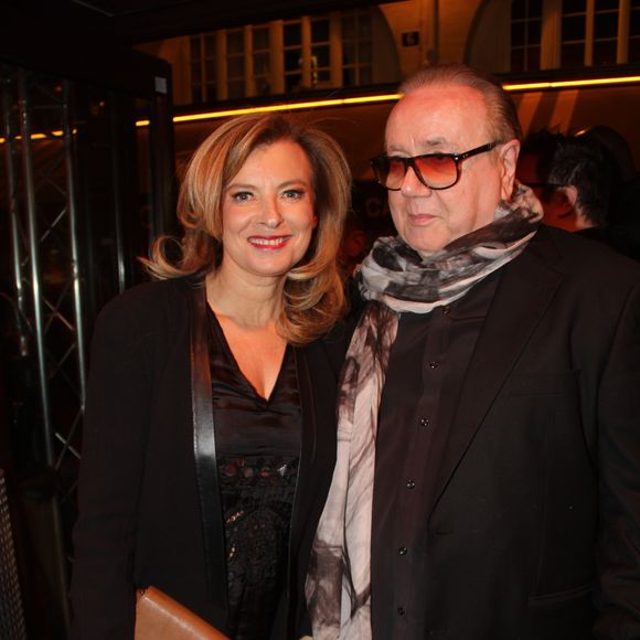 Valérie Trierweiler et Michel Michel (patron du Banana Café) - 25 ans du club Banana café à Paris, France, le 5 décembre 2016. Les maîtres des lieux, Michel Michel et Rudy of Paris (Rudy Latchman), ont décidé de fêter les 25 ans du club Banana café ce lundi 5 décembre 2016 de 23h à l'aube. © Baldini/Bestimage