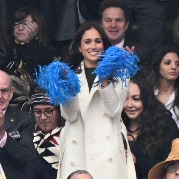 Le prince Harry et Meghan Markle assistent à la cérémonie d'ouverture des "Invictus Games Vancouver Whistler 2025" au Canada le 8 février 2025. Backgrid USA / Bestimage