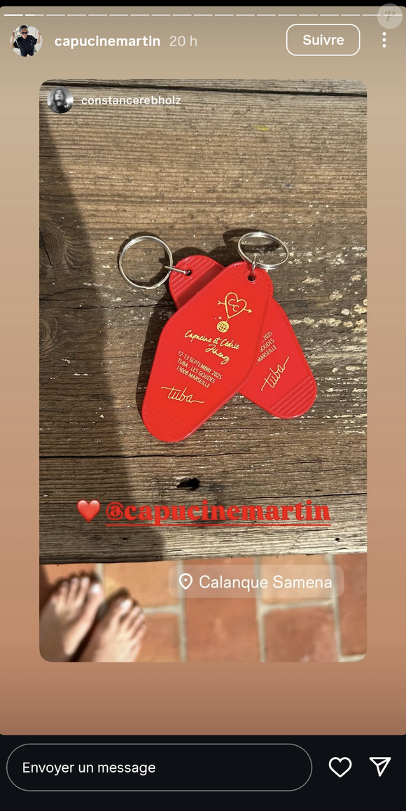 Capture d'écran Instagram