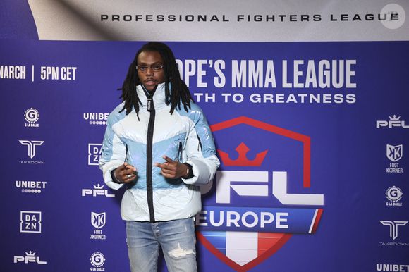 Les résultats sont tombés : le rappeur était sous l'empire de stupéfiants au moment des faits.
Koba Lad - Célébrités assistent aux combats de MMA, Professional Fighters League Europe (PFL) à l'accord Arena de Bercy à Paris le 7 mars 2024. © PFL Europe via Bestimage 