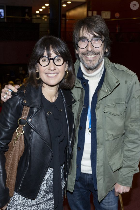 Suite à la mort de son époux, Alexia Laroche-Joubert a retrouvé l'amour avec son deuxième mari Guillaume Multrier qui deviendra le père de sa seconde fille Isaure.
Exclusif - Alexia Laroche-Joubert et son compagnon Mathieu Grinberg - Concert de Renaud Capuçon à l'Olympia de Paris, le 10 mars 2024. © Moreau-Tribeca/Bestimage