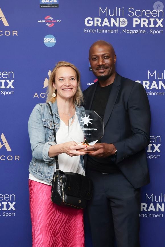 Exclusif - Mathilde Pasinneti Dircetrice des Magazines de TF1 et Harry Roselmack - Première édition du Multi Screen Grand Prix : une célébration inédite de la création audiovisuelle française dans le cadre prestigieux du Pullman Paris Tour Eiffel sous la présidence de S. Martin (Directeur Général de l'ARPP : l'Autorité de Régulation Professionnelle de la Publicité et également Président de La Fabrique des Formats) et animée par E. Eméyé (journaliste et présentatrice).
Cet événement a rassemblé les professionnels de l'audiovisuel autour d'une ambition commune : mettre à l'honneur l'excellence de la création française tous formats confondus. Paris le 12 juin 2025 - © Jack Tribeca / Bestimage