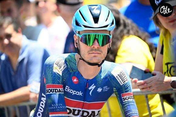 Dylan Van Baarle avant le départ de la 2e étape de la 113e édition du Tour de France le 5 juillet 2026 à Barcelone, en Espagne. © Photo News / PsnewZ / Bestimage