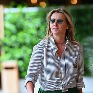 Sarah Poniatowski pose au Village de Roland Garros le 01 juin 2025 à Paris, France. Photo by ABACAPRESS.COM