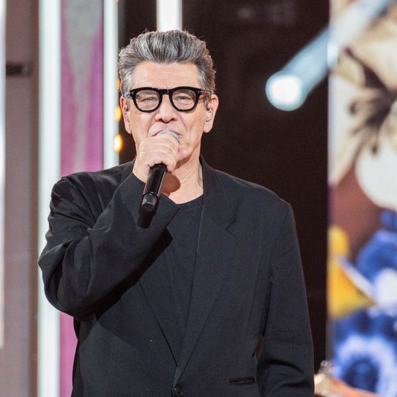 Marc Lavoine lors du Téléthon 2024, à Saint Denis, près de Paris, France, le 29 novembre 2024. Photo par Alexis Jumeau/ABACAPRESS.COM