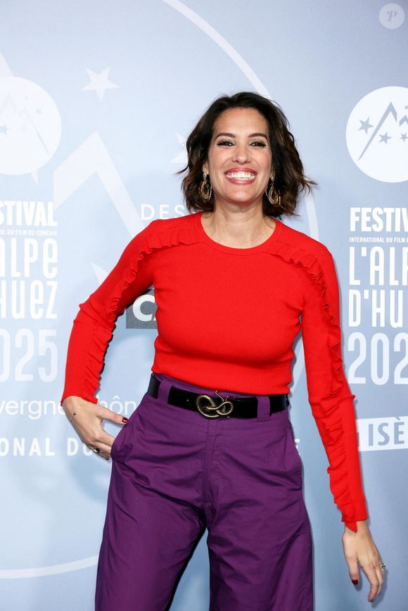 Sur son compte Instagram, l'animatrice prend la parole.

Laurie Cholewa - Photocall dans le cadre de la 28ème édition du festival International du Film de Comédie à l'Alpe d'Huez le 15 janvier 2025. © Dominique Jacovides/Bestimage