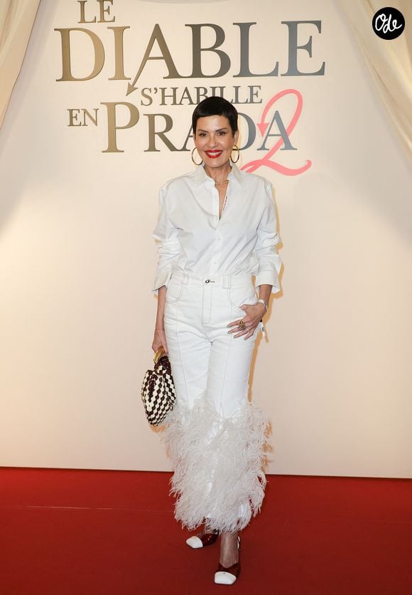 Cristina Cordula - Première du film "Le Diable s'habille en Prada (The Devil wears Prada 2)" au cinéma Le Grand Rex à Paris, le 27 avril 2026.
© Guirec Coadic/Bestimage
