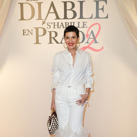 Cristina Cordula - Première du film "Le Diable s'habille en Prada (The Devil wears Prada 2)" au cinéma Le Grand Rex à Paris, le 27 avril 2026.
© Guirec Coadic/Bestimage