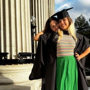 Cristiana Reali fière de sa fille Toscane