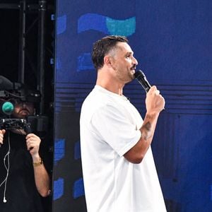 Hommage à Florent Manaudou lors des Championnats d'Europe de natation au centre aquatique olympique à Saint-Denis le 15 août 2026
© Baptiste Autissier / PsnewZ / Bestimage