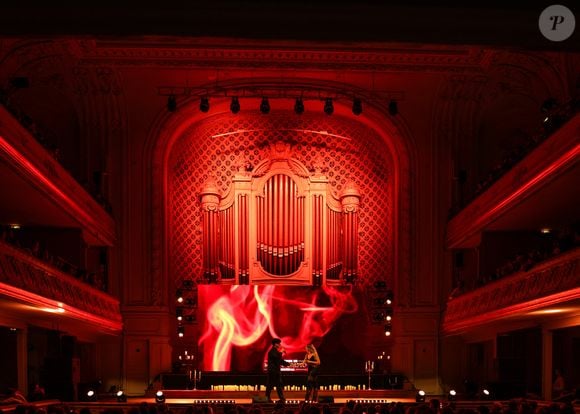 Exclusif - Atmosphère lors du showcase de présentation de la comédie musicale La Légende du Comte de Monte Cristo à Salle Gaveau à Paris, France, le 25 septembre 2025. © Julien Sarkissian/Bestimage