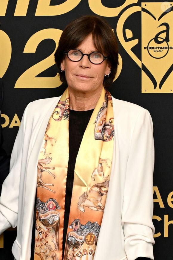 La princesse Stéphanie de Monaco durant la soirée de Gala au Fairmont hotel à Monaco après  la cinquième édition de la Fight Aids Cup, un match de football caritatif qui s'est déroulé au stade Louis II à Monaco, le 22 janvier 2025.

© Bruno Bebert / Bestimage