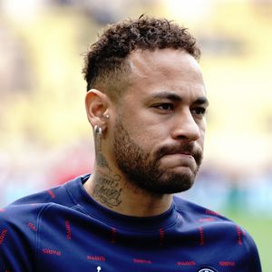 Neymar Jr (PSG) - L'AS Monaco bat le PSG (3-0) en match de Ligue 1 Uber Eats à Monaco. © Norbert Scanella / Panoramic / Bestimage