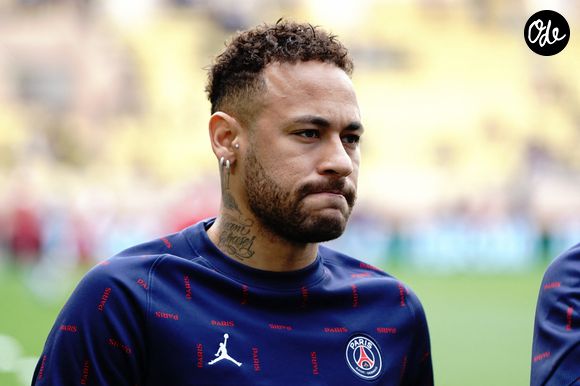 Neymar Jr (PSG) - L'AS Monaco bat le PSG (3-0) en match de Ligue 1 Uber Eats à Monaco. © Norbert Scanella / Panoramic / Bestimage