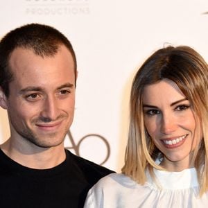 Hugo Clement et Alexandra Rosenfeld assistant à la première de YAO au Grand Rex à Paris, France, le 15 janvier 2019.